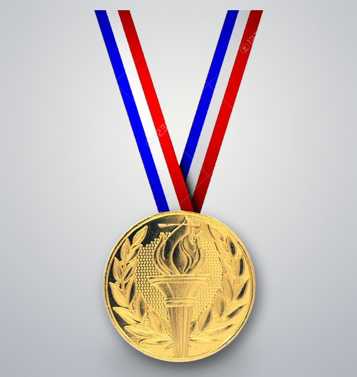 Medalla de pruebas